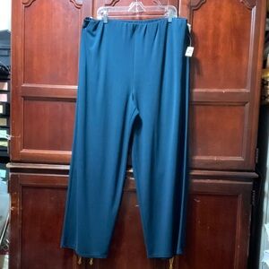 Max Studio vintage plus size 2X teal wide leg Women's Pants